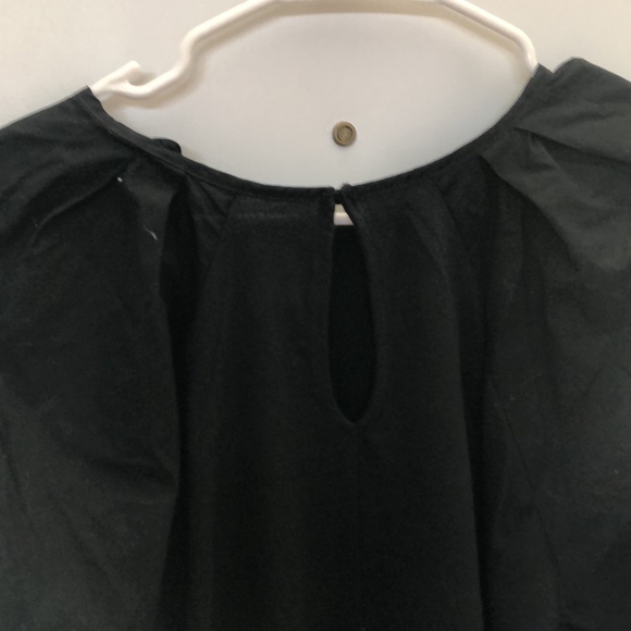 3/4 sleeve black shirt - Picture 2 of 2